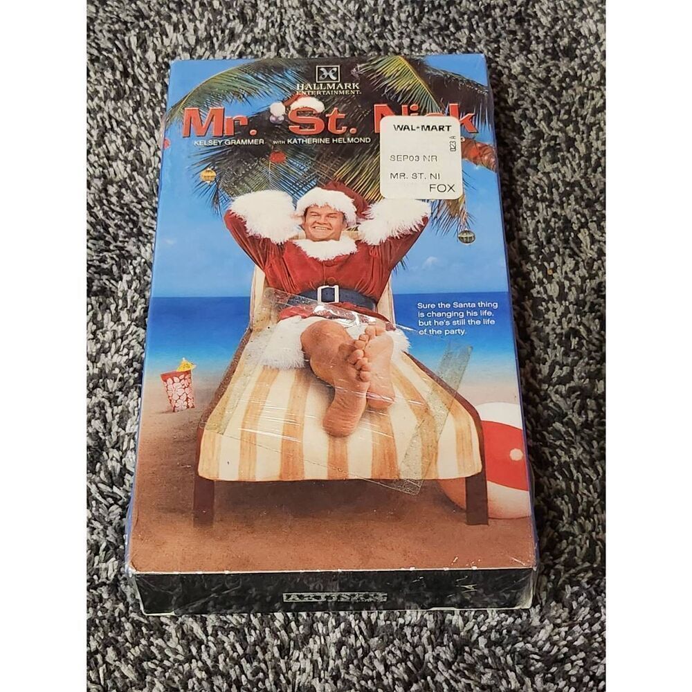 Sealed VHS Hallmark Mr. St Nick #A92